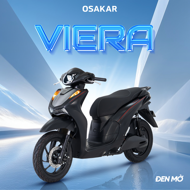 OSAKAR VIERA màu đen mờ phù hợp với tuổi Canh Dần