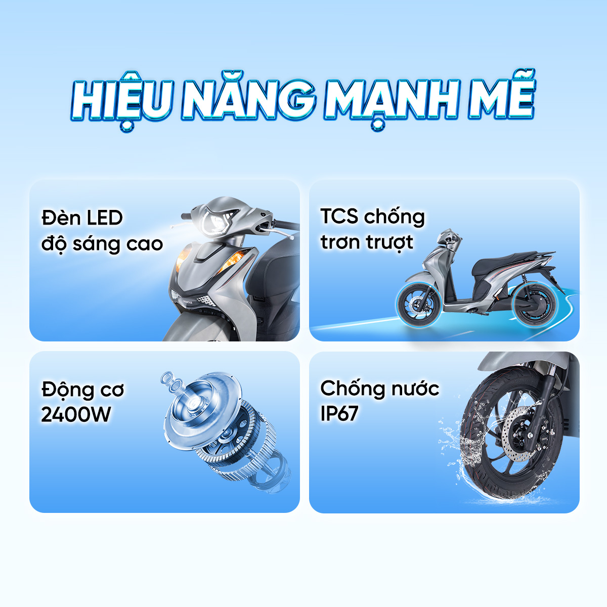 OSAKAR cung cấp đa dạng mẫu xe với sở hữu công nghệ hiện đại, hiệu năng mạnh mẽ