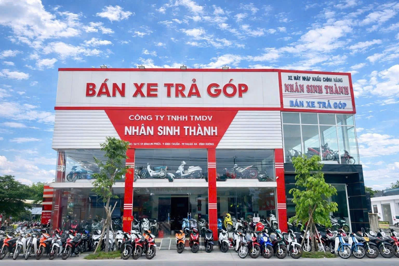 Cửa hàng xe điện Nhân Sinh Thành.