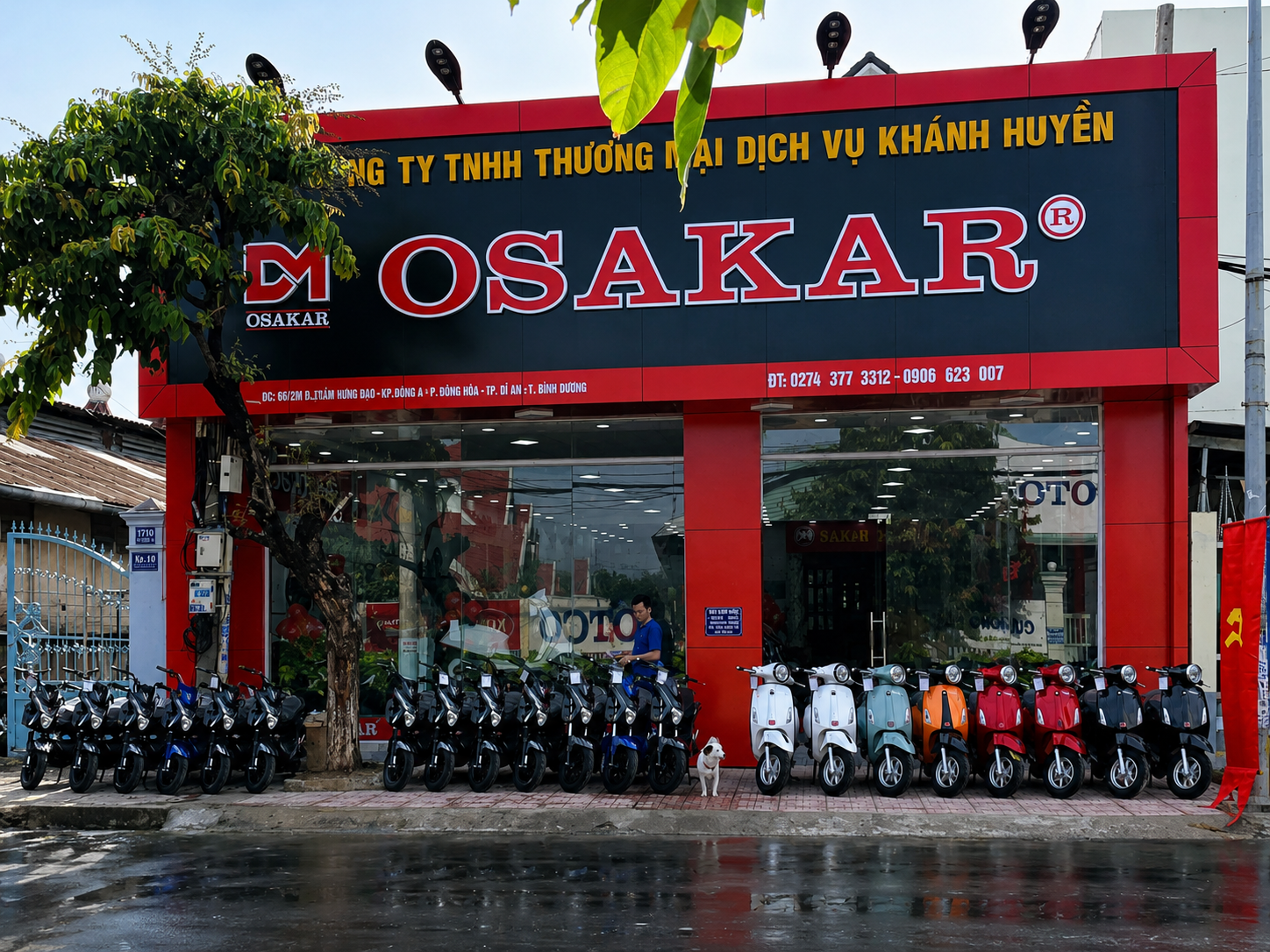 Siêu thị xe Khánh Huyền.