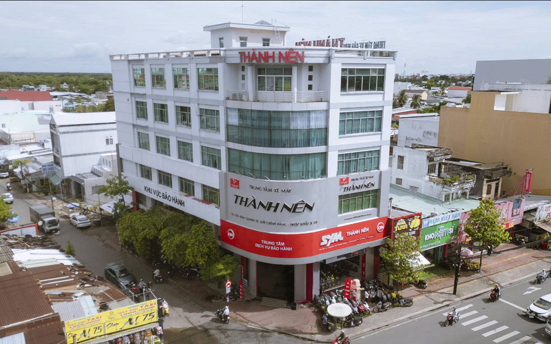 Cửa hàng xe điện Thành Nên tại Cà Mau.