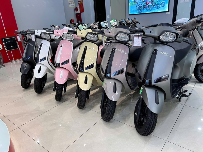 Cửa hàng xe điện Tân Thọ tại Đà Nẵng.