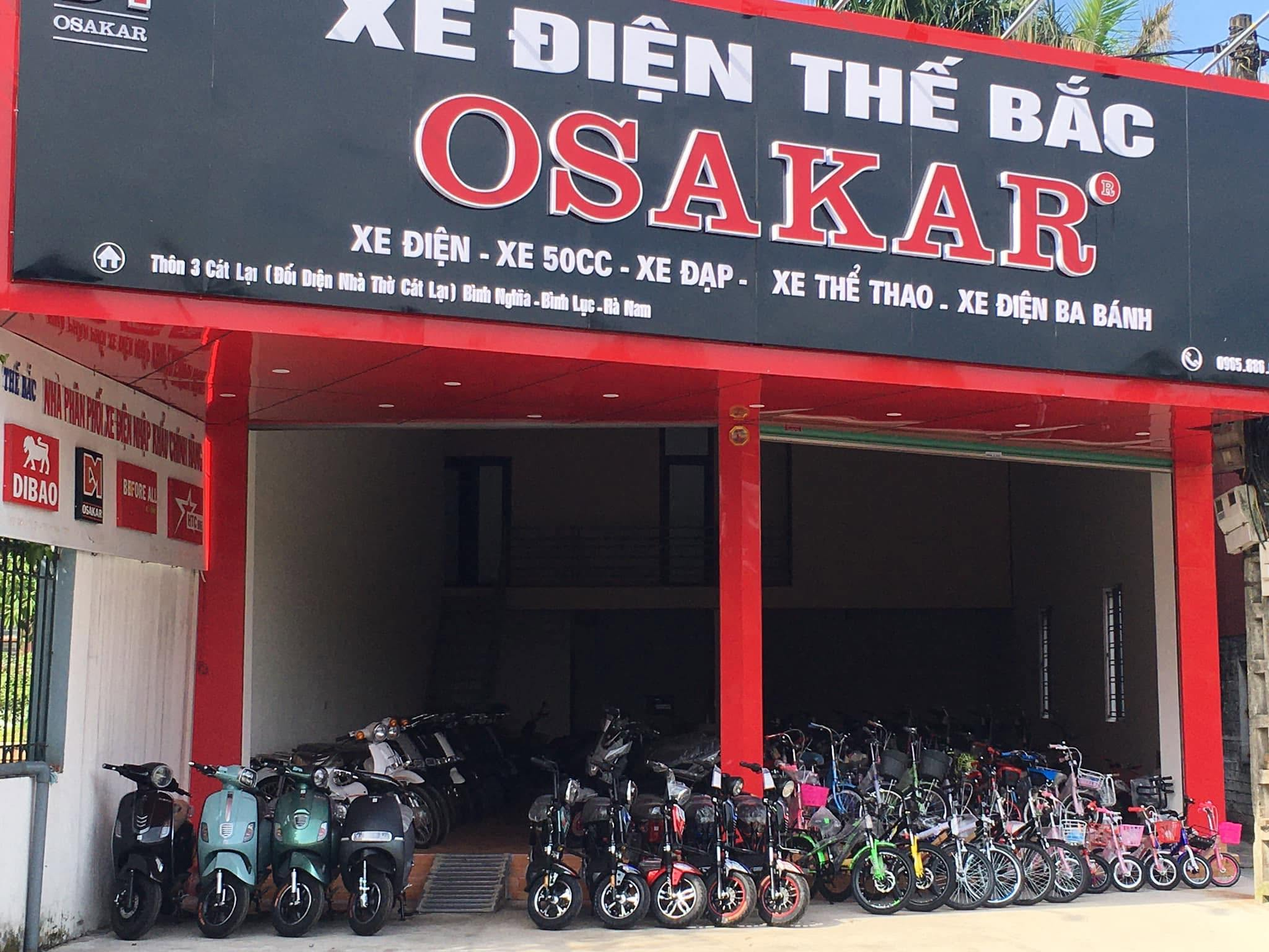 Cửa hàng xe điện Thế Bắc.
