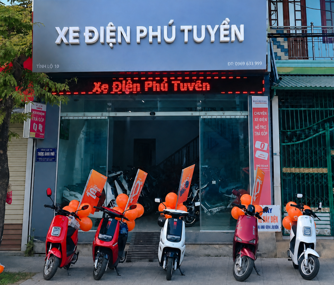 Xe điện Phú Tuyền thu hút đông đảo người tiêu dùng nhờ dòng xe bền bỉ và dịch vụ hậu mãi chu đáo.