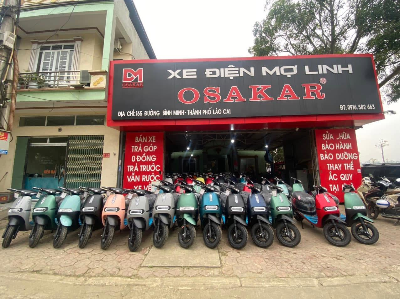 Cửa hàng xe điện Mợ Linh.