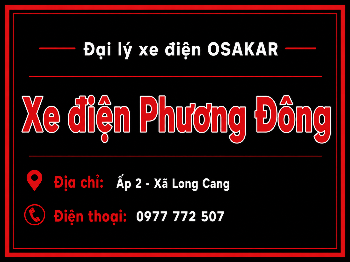 xe điện long an