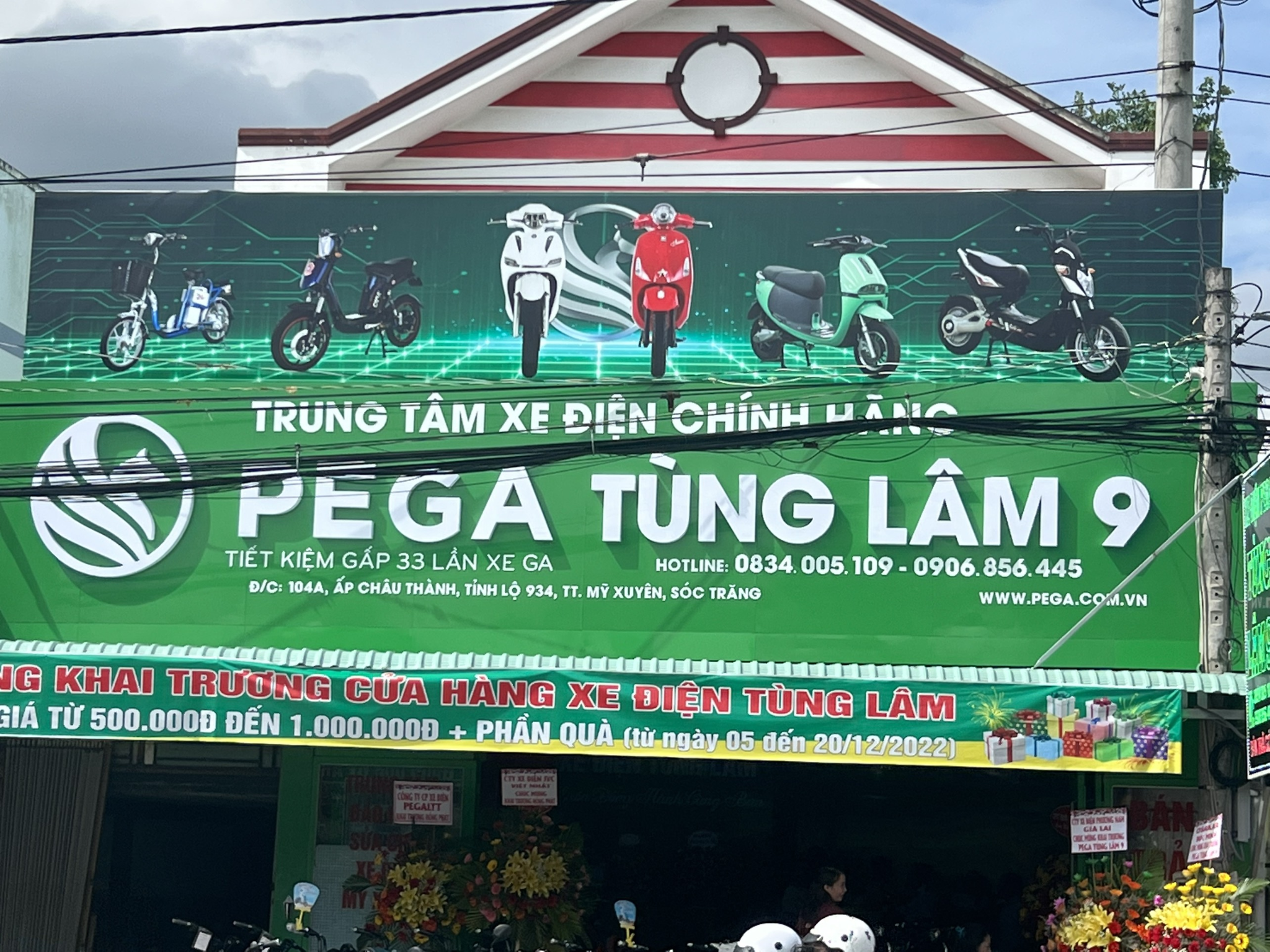 xe điện sóc trăng