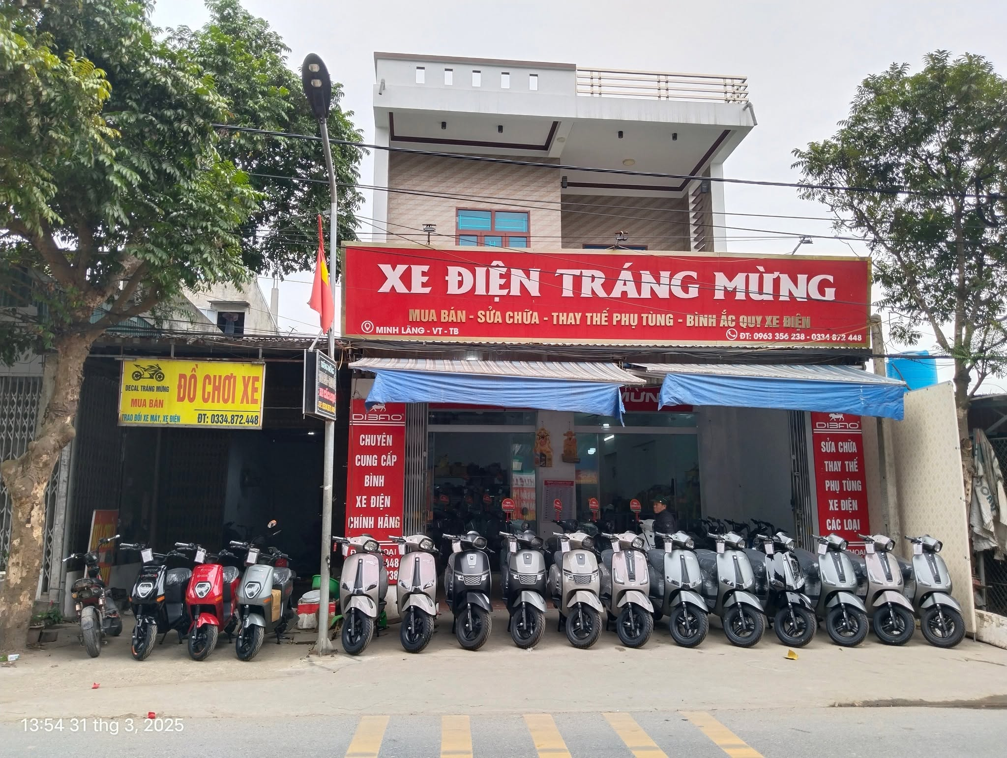 xe điện thái bình
