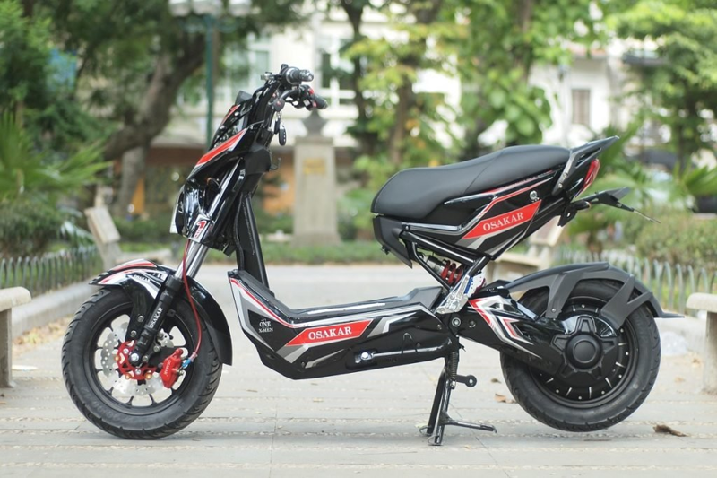 Động cơ chuẩn Nhật Bản giúp OSAKAR One 1 Xmen vận hành ổn định, tăng tốc mượt mà.