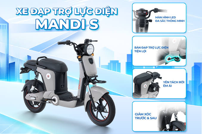 OSAKAR MANDI PLUS S được thiết kế tiện dụng, vận hành ổn định, phù hợp đi học hằng ngày.