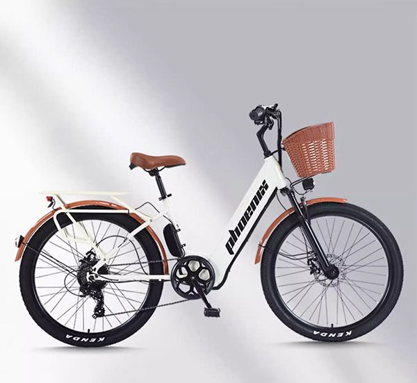 Phoenix C1 có phần khung thấp dễ lên xuống và bàn đạp linh hoạt, phù hợp với học sinh.