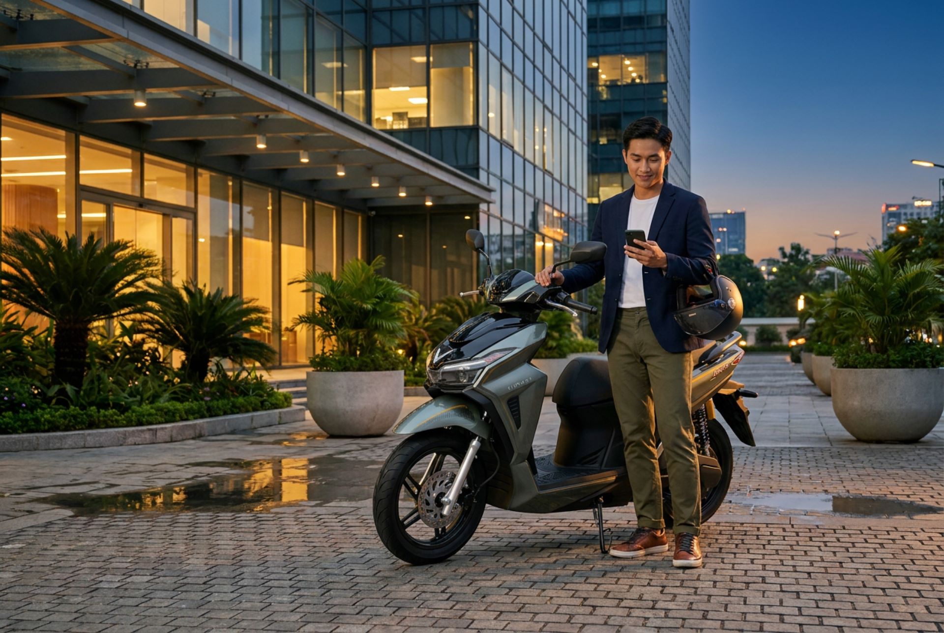 VinFast Kinet, xe máy điện cho nam giới thể thao 90 km/h, cốp 22 lít