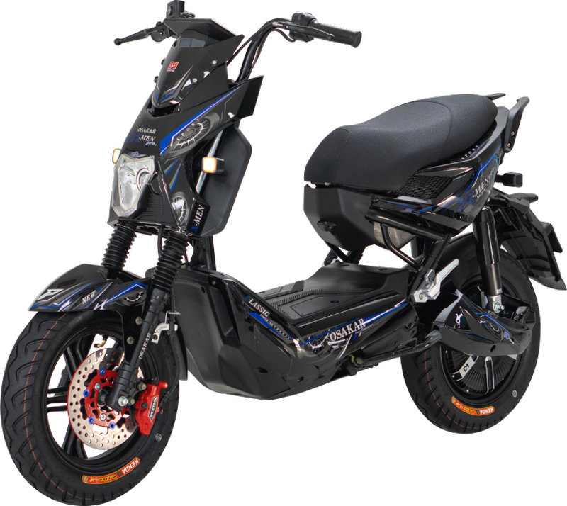 Xe máy điện cho học sinh cấp 3 nam OSAKAR Xmen Pro X phù hợp với nam sinh thường xuyên đi đường dốc hoặc cầu