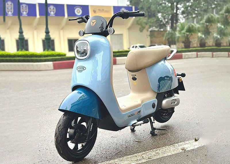 Yadea i-Cute là xe điện cho học sinh cấp 3 nữ với thiết kế mini dễ điều khiển 