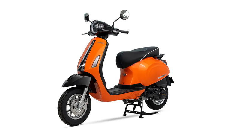 Espero Classic SE là xe máy điện đẹp cho nữ với thiết kế Vespa cổ điển 