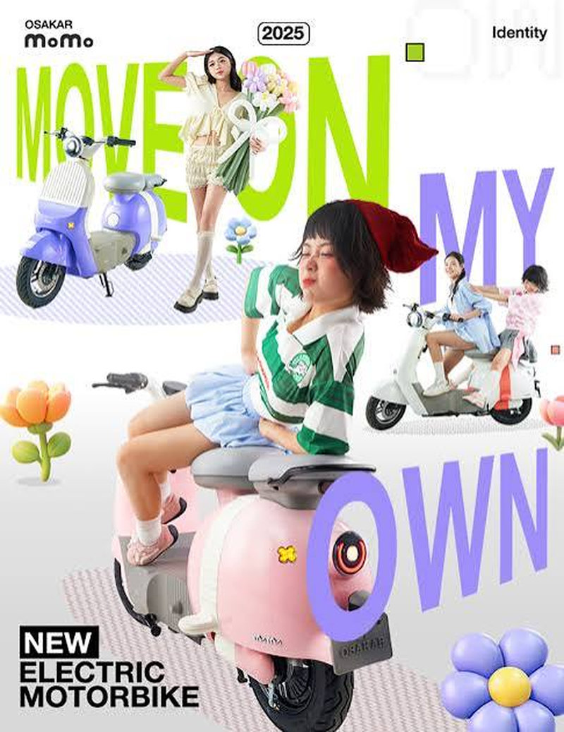 OSAKAR MOMO - xe máy điện đẹp cho nữ sinh và dân văn phòng 